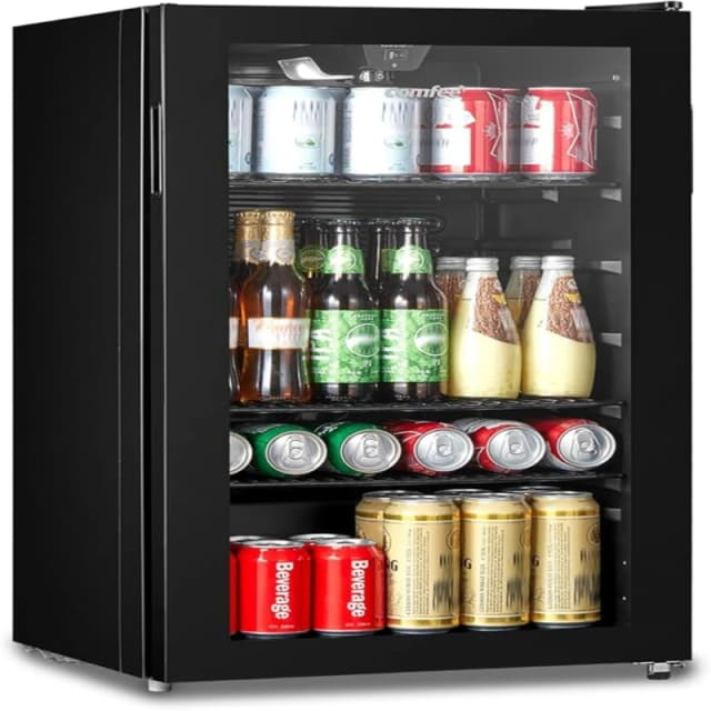 Kabinet UK 93L Under Counter Beer and Drinks Fridge Black unisex One size