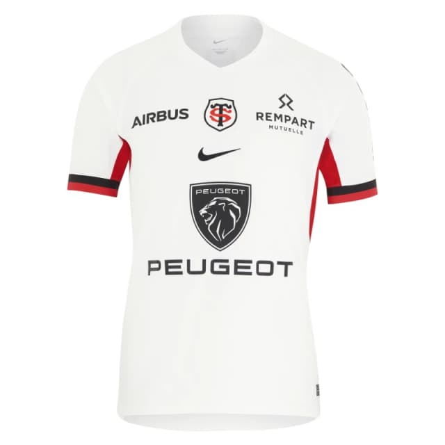 Nike Stade Toulousain Away Shirt 2024 2025 Adults - White White M