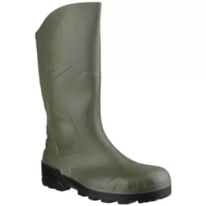 Devon Full Safety Wellington Green/Black - 6.5 - Dunlop