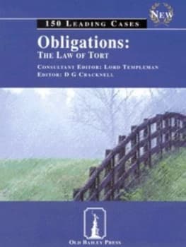Obligations by D. G Cracknell and Sydney William Templeman Templeman Paperback