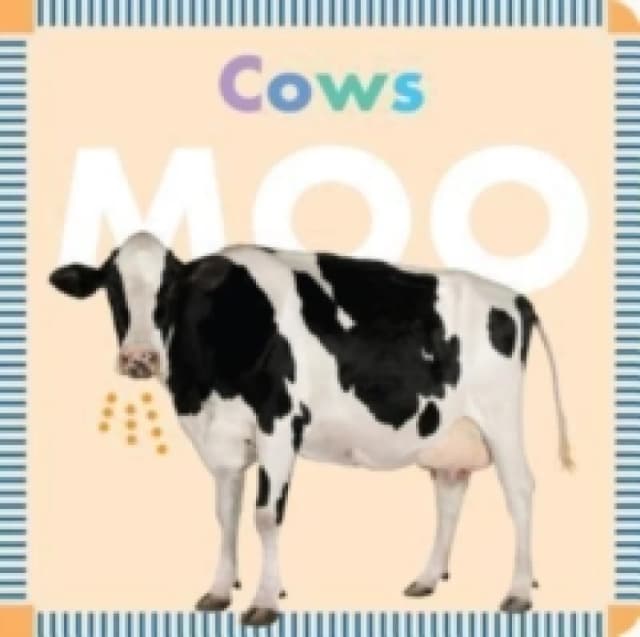 Rebecca Glaser Farm Animals: Cows Moo Book Multi unisex
