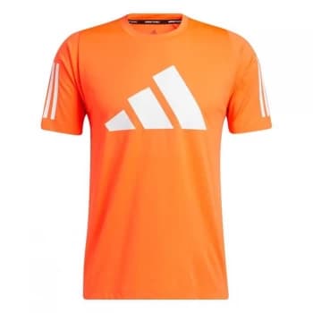adidas Free Lift 3 Bar T Shirt Mens - App Solar Red