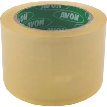 Clear Polypropylene Low Noise Tape - 75MM X 66M