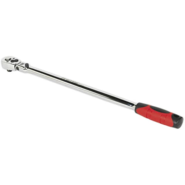 Loops 455mm Extra-Long Flexi-Head Ratchet Wrench - 3/8" Sq Drive - 72-Tooth Pear Head Multi