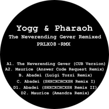 Yogg & Pharoah - Neverending Gever Remixed,The Vinyl