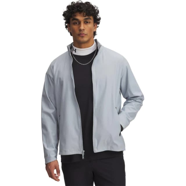 Under Armour Mens Unstop Zip Hoodie Blue male S