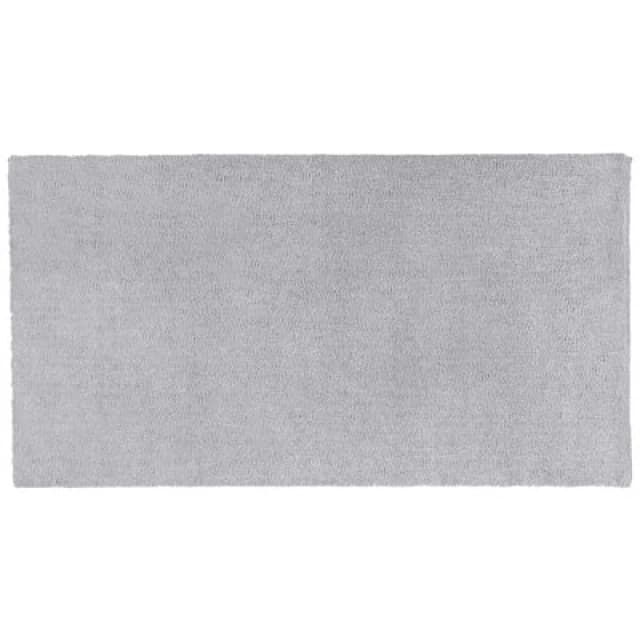 Beliani Shaggygy Rug Demre Light Grey 80 X 150 Cm