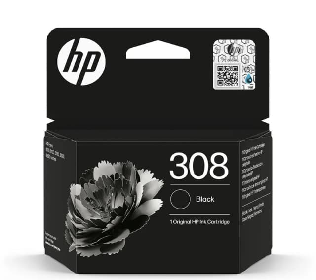 HP 308 Black Ink Cartridge - 7FP21UE (Original)