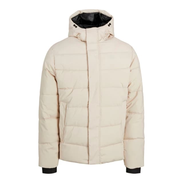 Jack and Jones Mens Clean Quilted Insulated Puffer Jacket Moonbeam male M