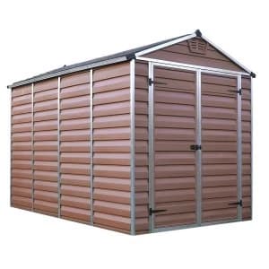 Palram SkyLight Shed 6 x 10 - Amber
