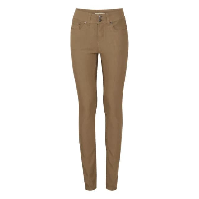 fransa Womens Trousers fransa Zalin Tokyo Marron Female 36