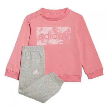adidas Essentials Sweatshirt and Pants Kids - Rose Tone / Clear Pink