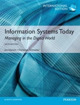 Information Systems Today by Joseph Valacich Book