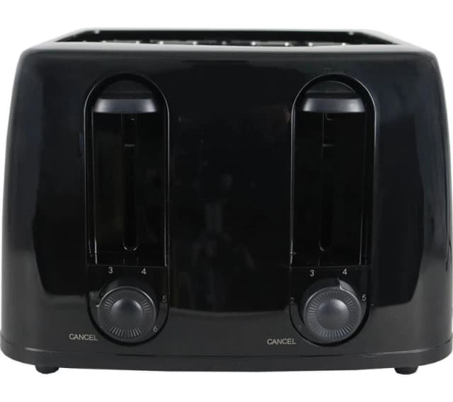 IGENIX IGT0445B 4-Slice Toaster - Black 5016368014042