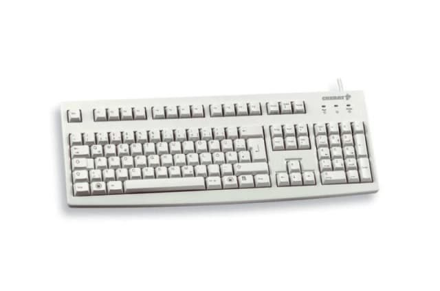 Cherry CHERRY G83-6105LUNGB-0 keyboard Universal USB QWERTY English Grey G83-6105LUNGB-0