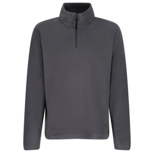 Regatta Professional Mens Micro Zip Neck Fleece Top Seal Grey (S)