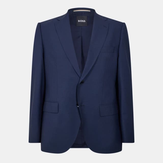 Boss Mens H Jeckson St Formal Jacket Open Blue male L