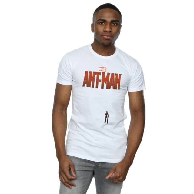 Marvel Marvel Men Ant-Man Tiny T-Shirt in White Size: Small White S Male 5057245327688