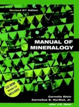 Manual of Mineralogy by Cornelis Klein Hardback