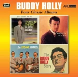Four Classic Albums by Buddy Holly CD Album