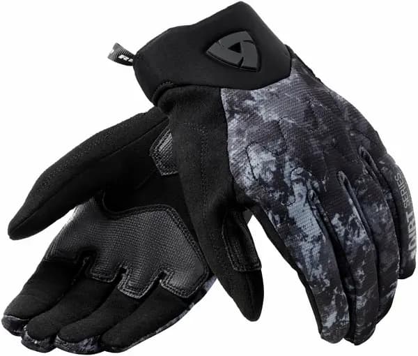 REV'IT! Continent Wind Breaker Gloves Black Grey Size L