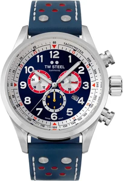 TW Steel Watch Swiss Volante Red Bull Ampol Racing - Blue TW-695