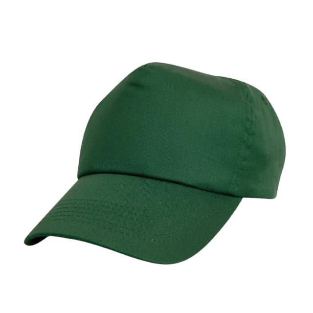Result Result Men Cotton Baseball Cap in Bottle Green Bottle Green One Size Male 5063527361318