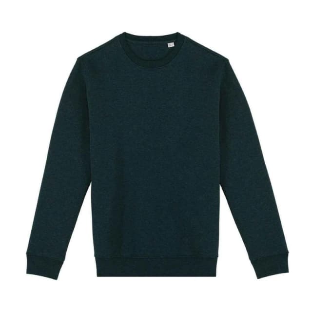 Native Spirit Mens Crew Neck Sweatshirt in Dark Green Size: Large Dark Green Male L