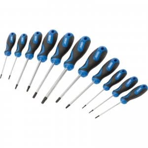 Draper 11 Piece Torx and Security Torx Screwdriver Set