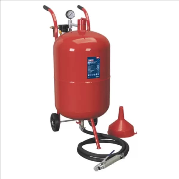 Genuine SEALEY SB998 Shot Blaster with Water Trap & Wheels 75ltr