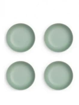 Sabichi 4 Piece Green Stoneware Pasta Bowl