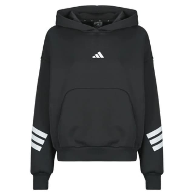 adidas Future Icons 3-Stripes Hoodie womens Hoodies in Black