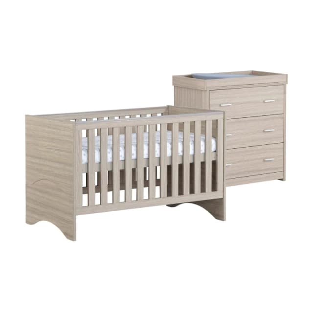 Babymore Veni Oak Room Set 2 PC Oak unisex One size