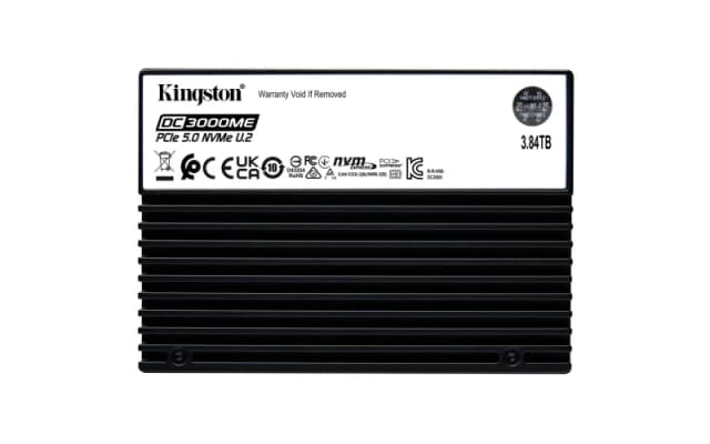 Kingston Technology 3.84TB DC3000ME U.2 PCIe 5.0 NVMe TCG Opal Enterpr