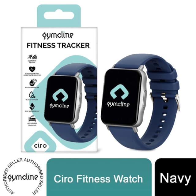 Gymcline Gymcline Ciro Fitness Tracker - 25 Sports Modes, Water Resistant, High Quality