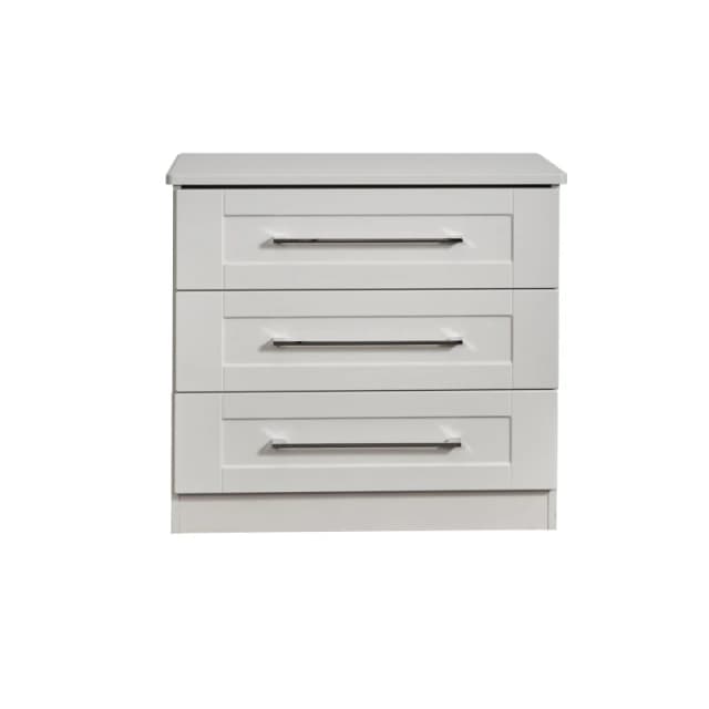 Ripon 3 Drawer Chest In Grey Ash (Ready Assembled)
