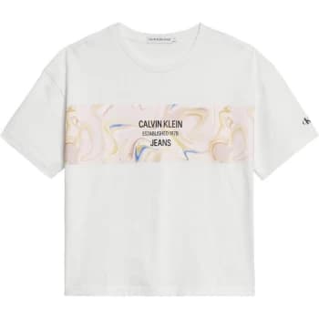 Calvin Klein Calvin Liquid Logo TJG22 - White YAF