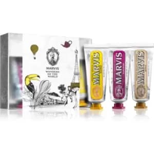 Marvis Flavour Collection Set (Protection Against Dental Caries) 3x25 ml