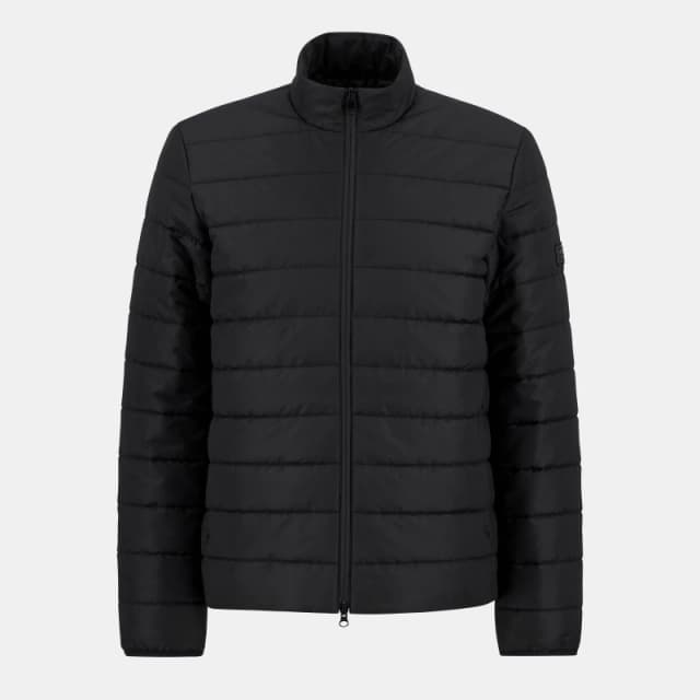 Barbour International Mens Aldon Long Sleeve Quilted Jacket Black BK11 male M