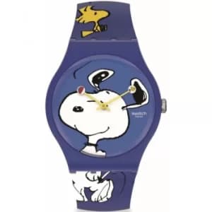 Unisex Swatch Hee Hee Hee Peanuts Watch