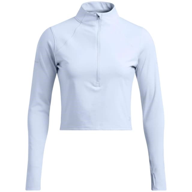 Under Armour Womens Launch Elite Half-Zip Long-Sleeve Performance Top Blue female 8 (XS)