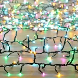 Festive Indoor & Outdoor Multifunction Cluster Lights 1000 Aurora LEDs
