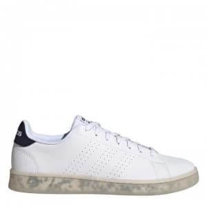 adidas adidas Advantage Eco Trainers Mens - White/Wht/Blue
