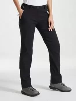 Craghoppers Kiwi Pro Winter Lined Trouser Short Length - Black, Size 16, Women