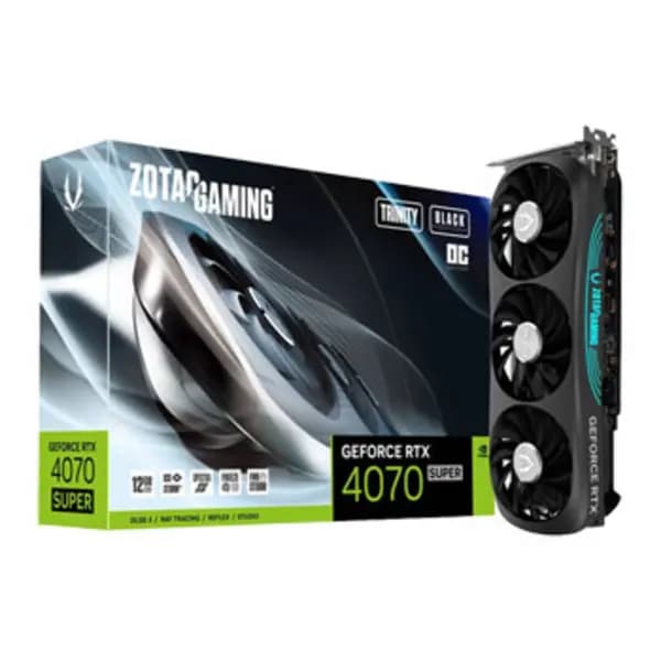 Zotac Zotac GAMING GeForce RTX 4070 SUPER Trinity OC NVIDIA 12 GB GDDR6X ZT-D40720J-10P