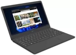 GeoBook 140 Intel Celeron 4020 4GB RAM 64GB eMMC 14'' HD Windows 11 Laptop, black