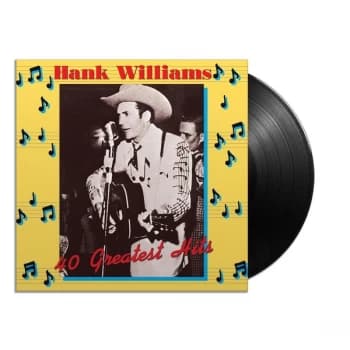 Hank Williams - 40 Greatest Hits Vinyl