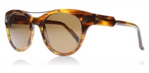 Scarlett of Soho Ive Sunglasses Chestnut Horn Y06 47mm