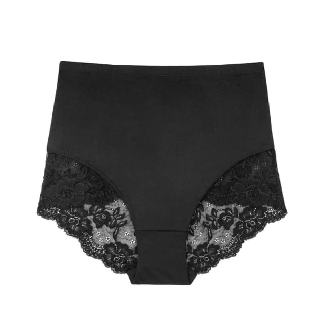 Dorina Brigette Mid-Waisted Shaping Briefs Black female 10 (S)