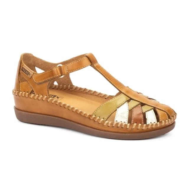 Pikolinos Womens wedge sandals Pikolinos Cadaques Jaune Female 42